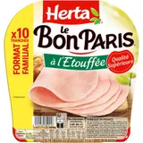 Herta Le Bon Paris Jambon à l'étouffée x10