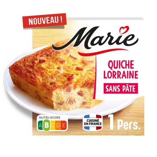 Marie Quiche Lorraine Sans Pâte 180g