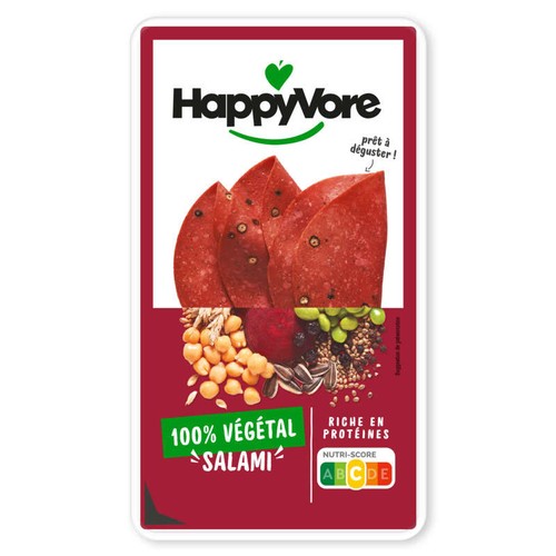 Happyvore Salami Végétal & Gourmand 90g