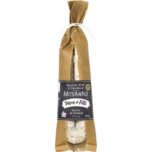 Père 3 Fils Saucisse Sèche Artisanal IGP Ardèche 250g