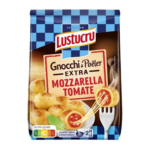 Lustucru Gnocchi à Poêler Tomate Mozzarella 280g