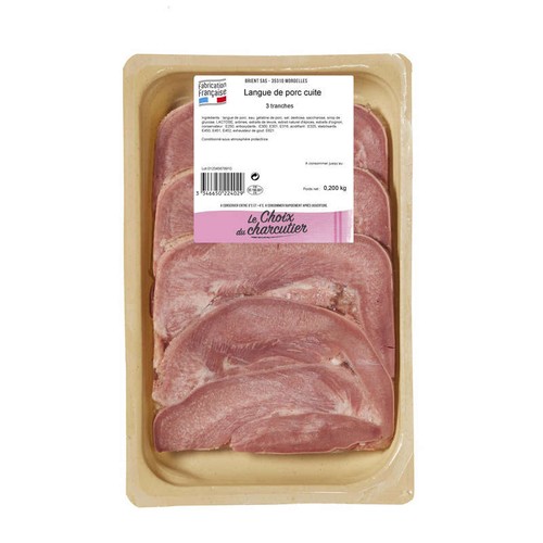 Brient Langue De Porc (3 Tranches)