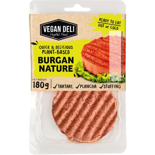 Vegan Deli Burgan nature 180g