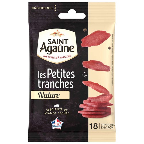 Saint Agaûne Les P'tites Tranches Nature 30g