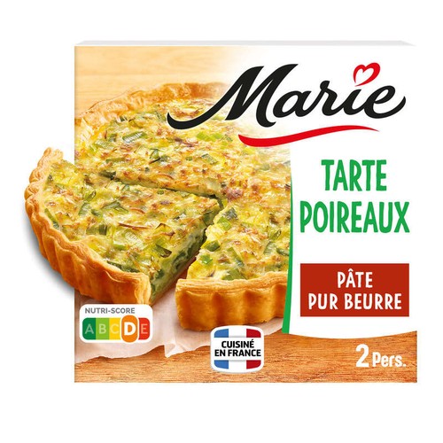 Marie Tarte aux poireaux emmental fondant 400g