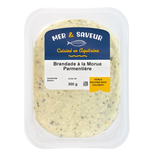 Mer & Saveur Brandade de morue 40% - 300g