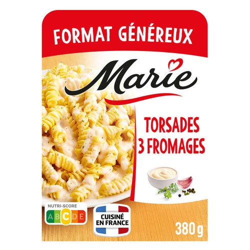 Marie Torsades aux 3 fromages 380g