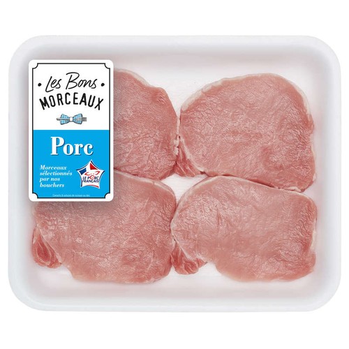 Les Bons Morceaux Côtes de porc 400g