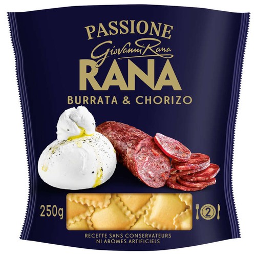Rana Ravioli Burrata chorizo 250g