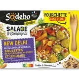 Sodebo Salade& Compagnie  new delhi riz boulettes végétales 320g
