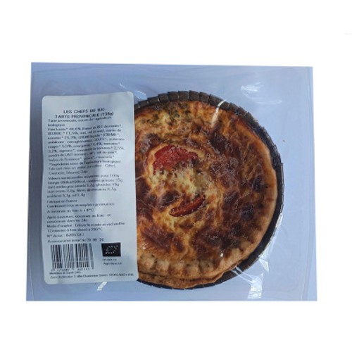 Les Chefs Bio Tarte Provençale 135g