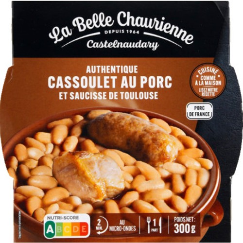Belle Chaurienne Cassoulet au porc 300g