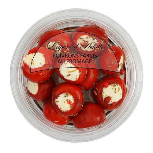 L'Apéro D'Achille poivrons farcis au fromage 150g