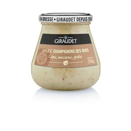 Giraudet Sauce Champignons des bois 250g