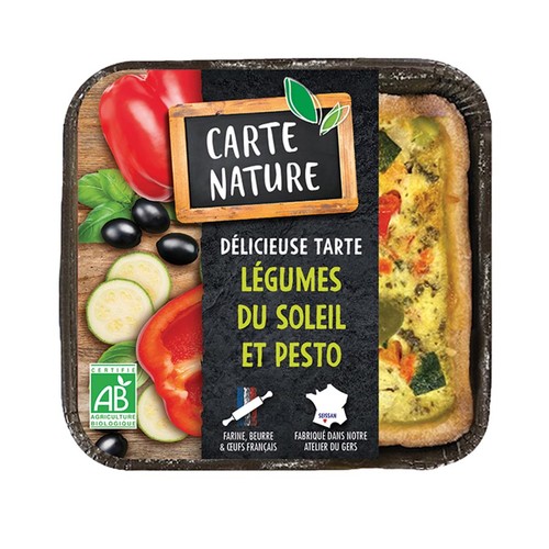 Carte Nature Tarte du Soleil & Pesto 190g