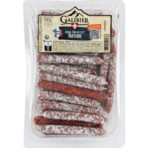 Galibier Les Mini Bûchettes Nature 240g