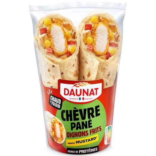 Daunat Wrap au Fromage 180g