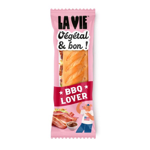 Sandwich Baguette  végétal Barbecue Lover 220g