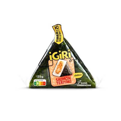 Sonigiri Onigiri Saumon Sauce Teriyaki 135g