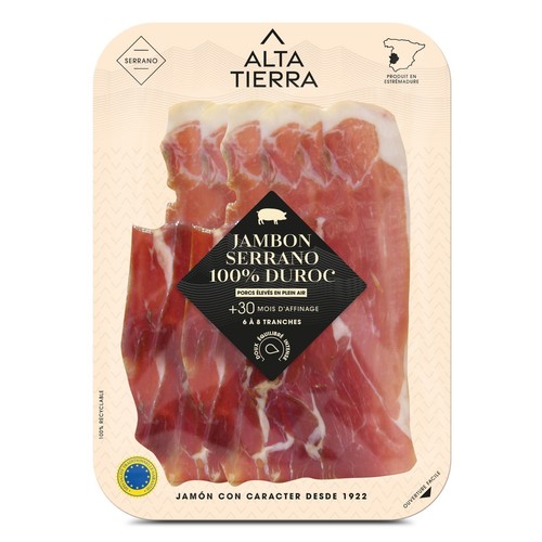 Alta Tierra Jambon Serrano100% Duroc plein air 100g