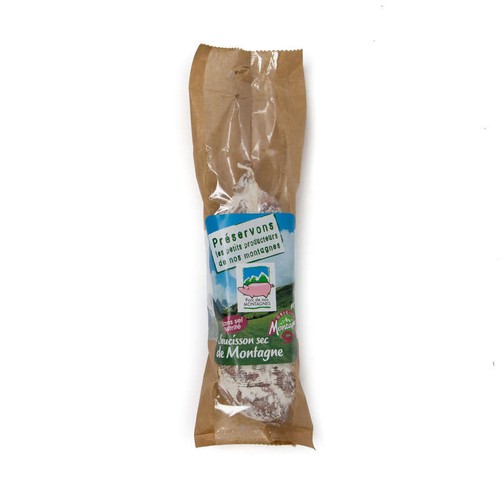 Porc De Nos Montagnes Saucisson Sec, Pur Porc 250g