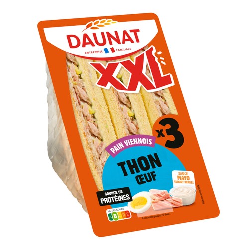 Daunat Sandwich Viennois XXL Thon 230g