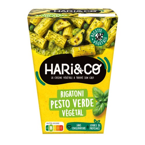 Hari&Co Rigatoni pesto verde légumes 300g