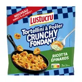 Lustucru Tortellini à poêler Crunchy Ricotta épinards 280g