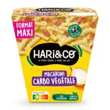 Hari&Co Macaroni carbo végétale 400g