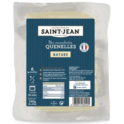 Saint Jean Quenelles Nature 6x40g