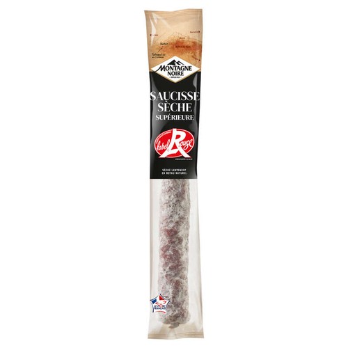 Montagne Noire saucisse sèche droite  label rouge  225g