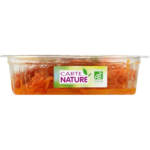 Carte Nature Carottes Jus de Citron 160g
