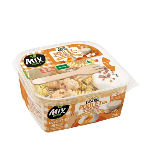Mix Buffet Bol Bistrot Poulet Frit & Tomates Mi-Séchées & Graine de Lin 250g