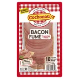 Cochonou Bacon Fumé au Bois de Hêtre Tranches Fines x10 100g