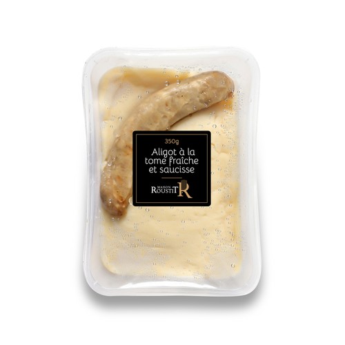 Maison Roustit Aligot Saucisse 350g