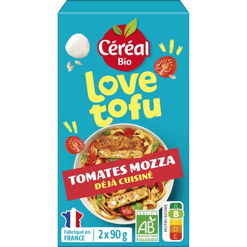 Délice Tofu tomate mozzarella bio 180g