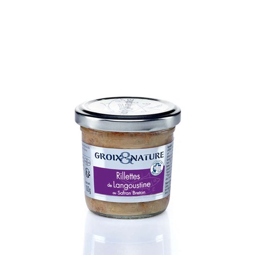 Groix & Nature Rillettes de langoustine au safran Breton 100g