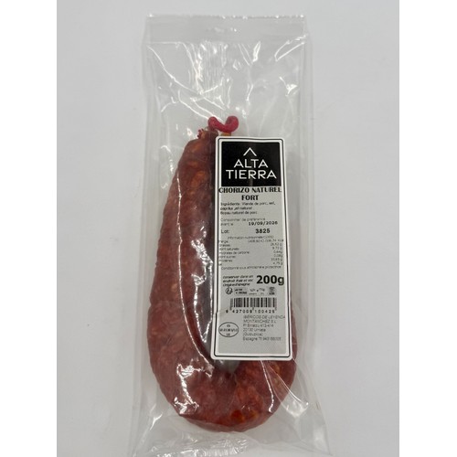 Alta Tierra Chorizo Naturel Fort 200g