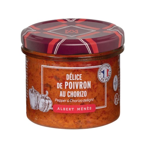 Albert Ménès Délice de poivron au chorizo 100g