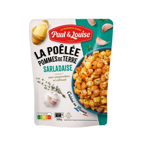Paul et louise Poêlée Pommes de Terre Sarladaise 200g