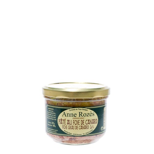Anne Rozès Pâté au Foie de Canard 180g
