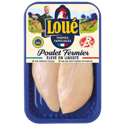 Loué Filet De Poulet Fermier Blanc x2 240g