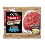 Charal Steak haché pur Bœuf 2x140g