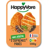 Happyvore 2 Suprêmes Panés Végétaux & Gourmands 180g