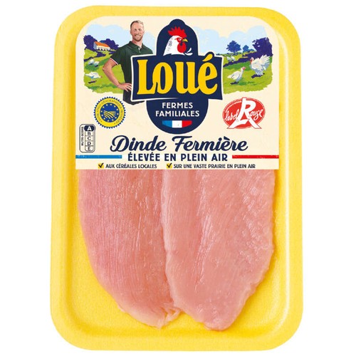 Loué Escalope De Dinde Fine x2 250g