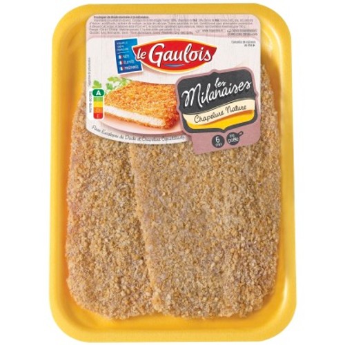 Le Gaulois Escalope De Dinde À La Milanaise x2