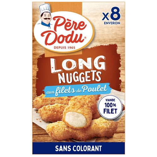 Père Dodu Nuggets De Filets De Poulet Longs 200g