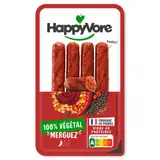 Happyvore Merguez végétale x4 200g