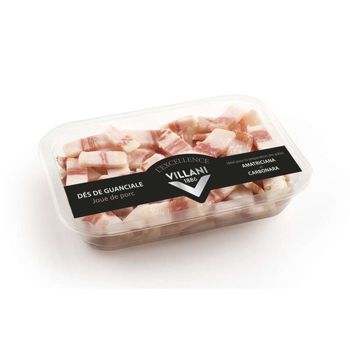 Villani l'Excellence Dés de Guanciale 120g