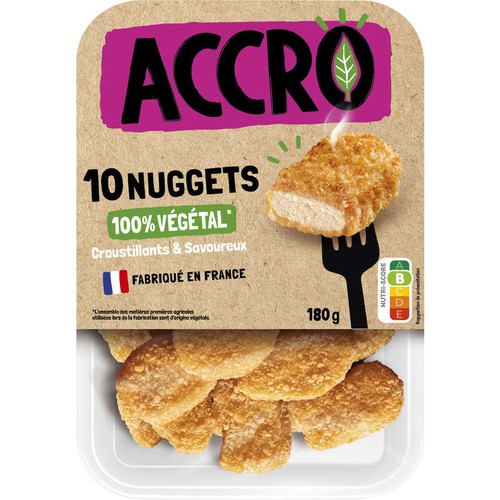 Accro Nugget vegetal 180g